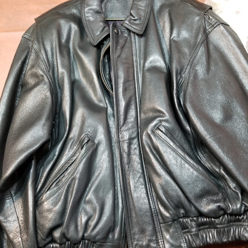 Coach Mens Leather Jacket
